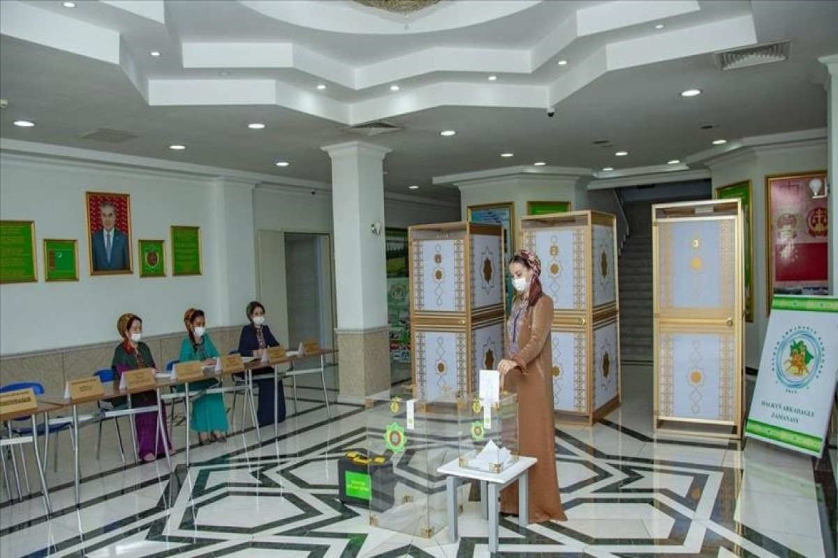 Голосование на парламентских выборах в Туркменистане завершилось