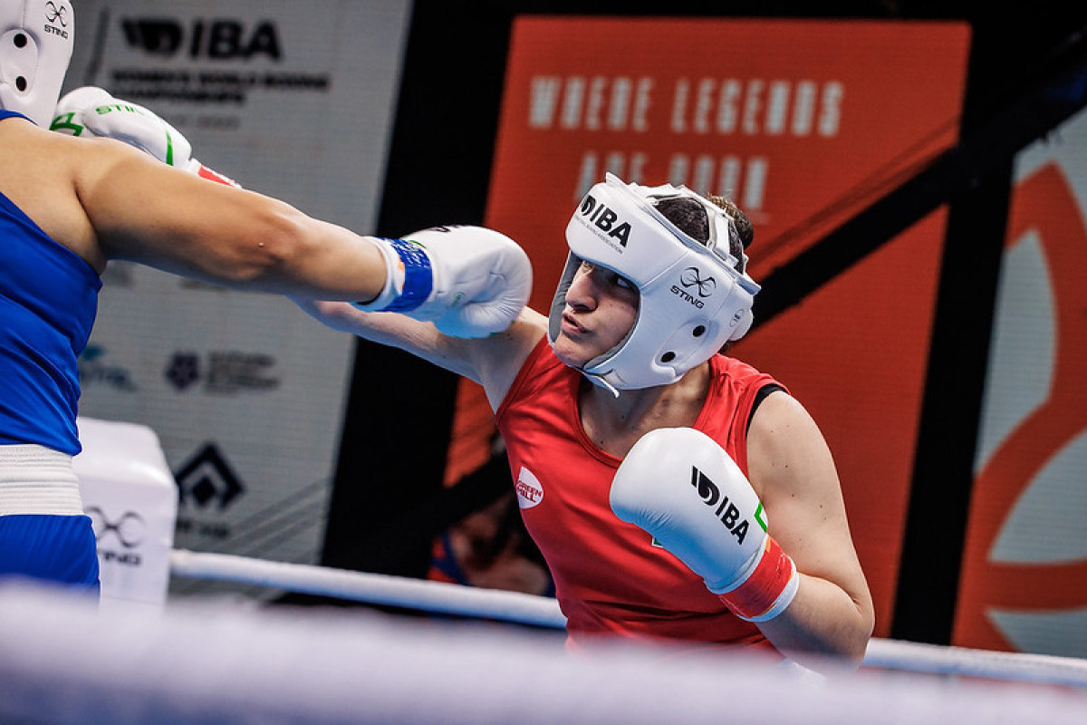 Azərbaycanlı qadın boksçu dünya çempionatında ilk dəfə medalı təmin edib