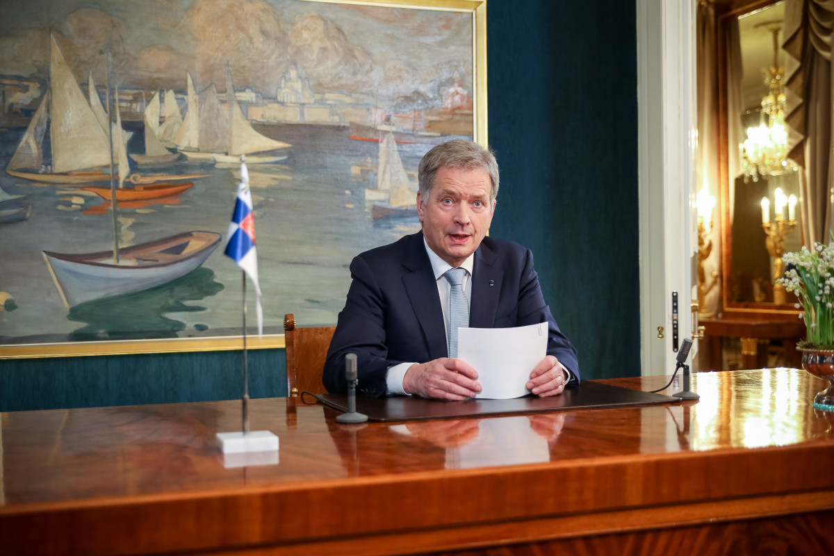 Finnish President Sauli Niinistö 