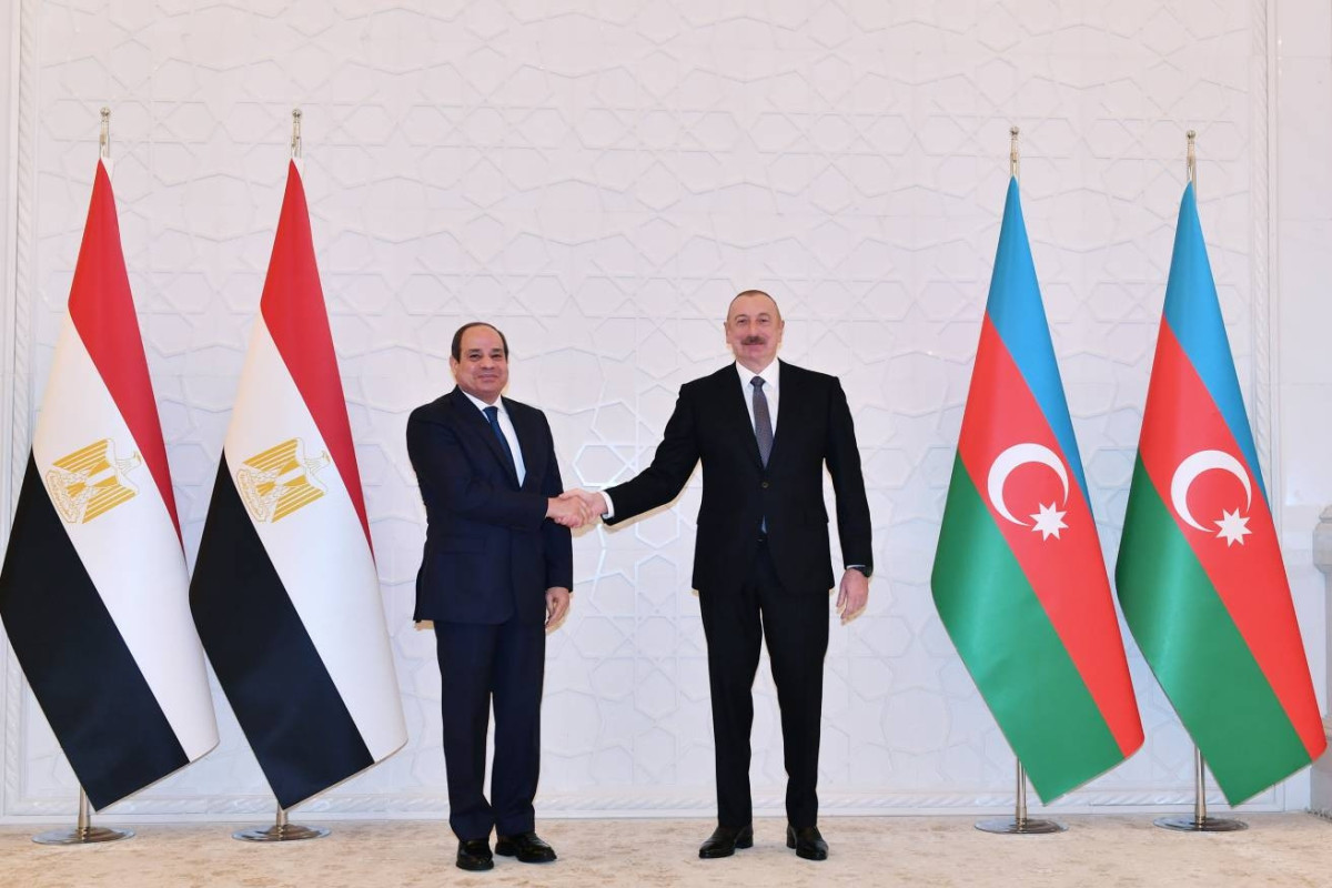 Президент Египта Абдулфаттах ас-Сиси, Президент Азербайджана Ильхам Алиев