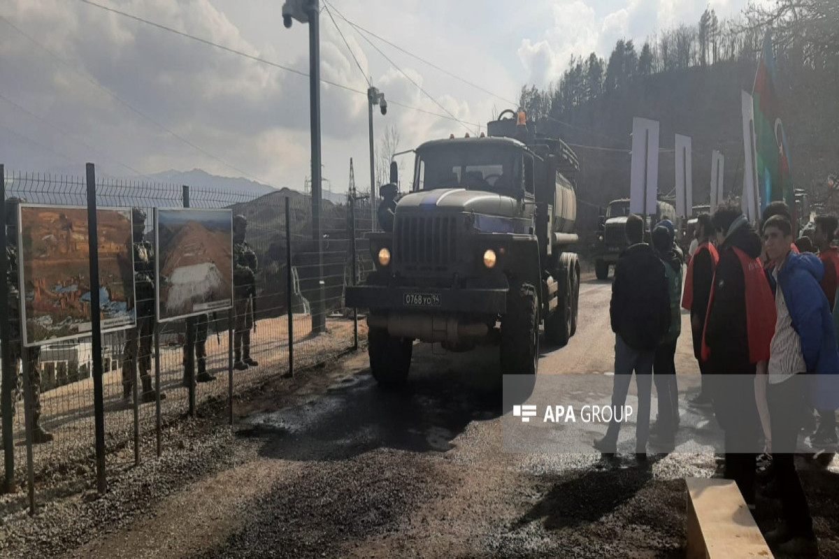 Laçın-Xankəndi yolundan RSK-nın daha 6 maşını maneəsiz keçib - YENİLƏNİB-1 