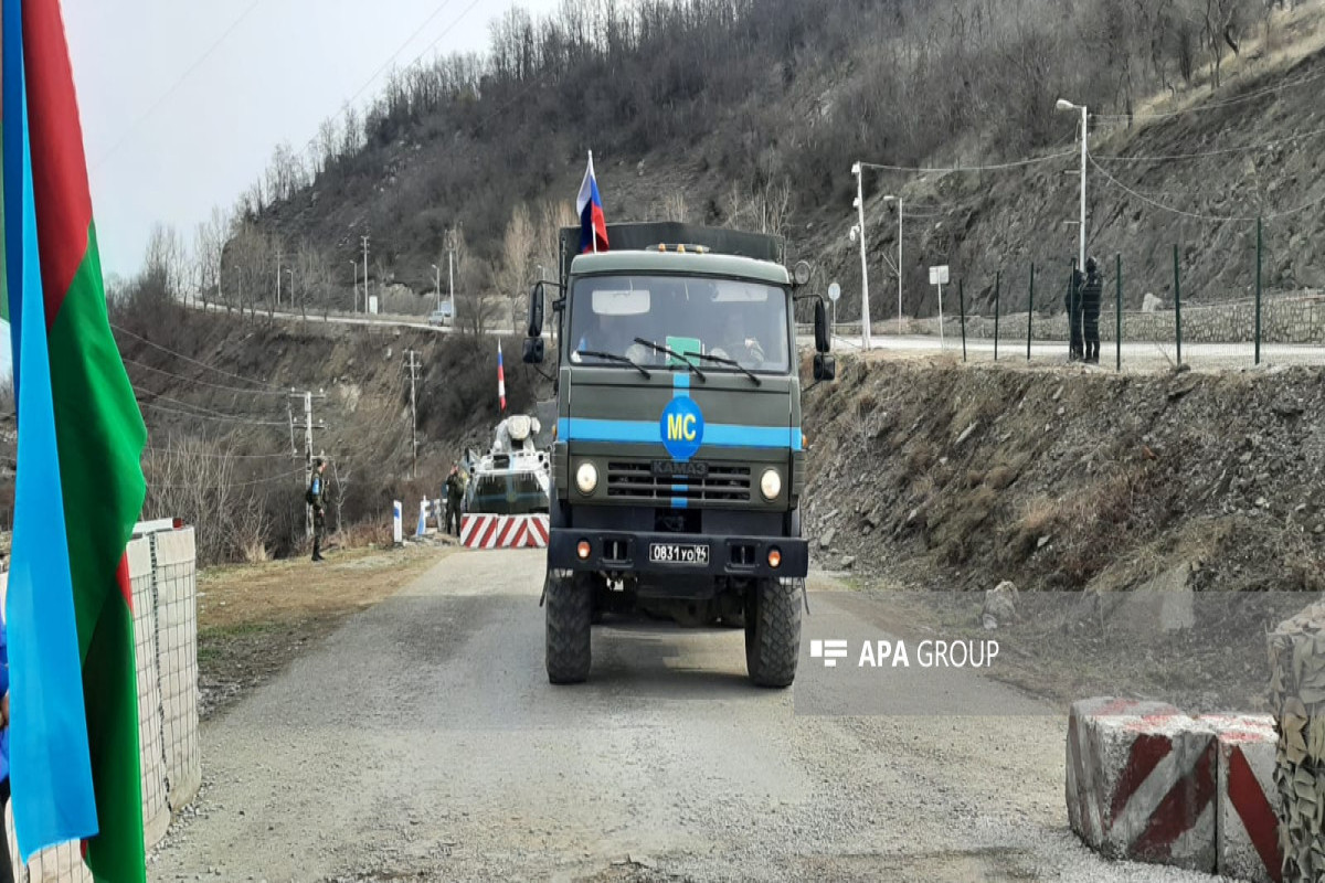 Convoy of 33 RPC vehicles unimpededly passed through Azerbaijan's Lachin-Khankandi road-UPDATED 