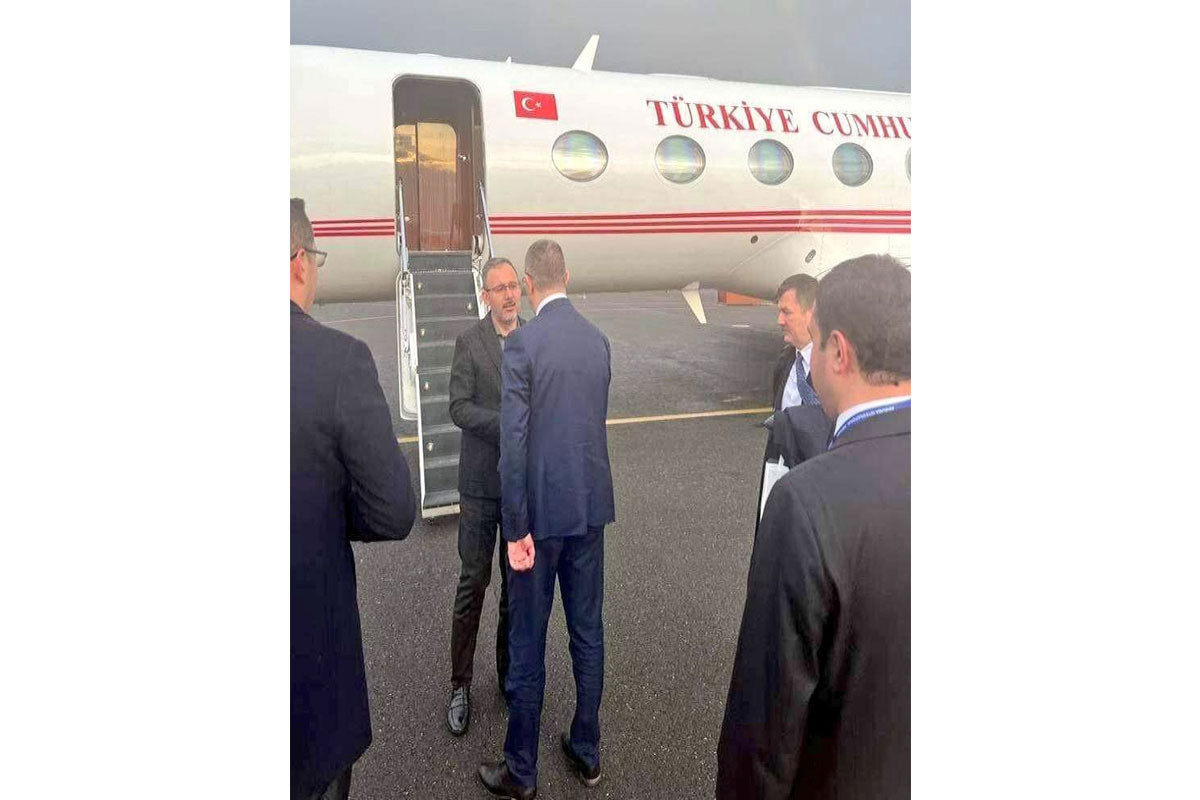Turkish minister visits Armenia after 15 years-<span class="red_color">PHOTO