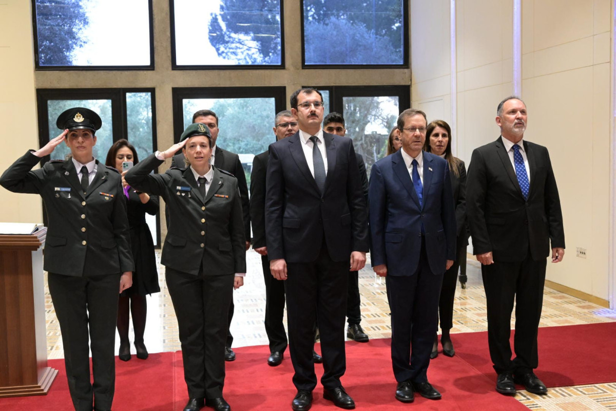Посол Мухтар Мамедов вручил свои верительные грамоты президенту Израиля