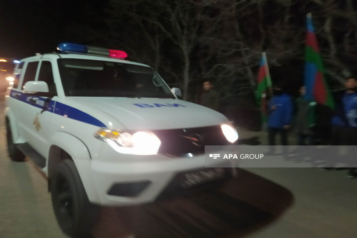 29 vehicles belonging to Russian peacekeepers move freely along Azerbaijan's Lachin-Khankendi road-PHOTO 