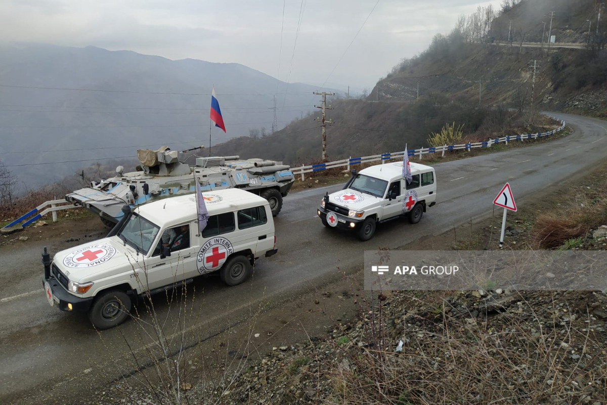 Vehicles belonging to ICRC unimpededly passed through Azerbaijan's Lachin-Khankandi road without hindrance-PHOTO -UPDATED 