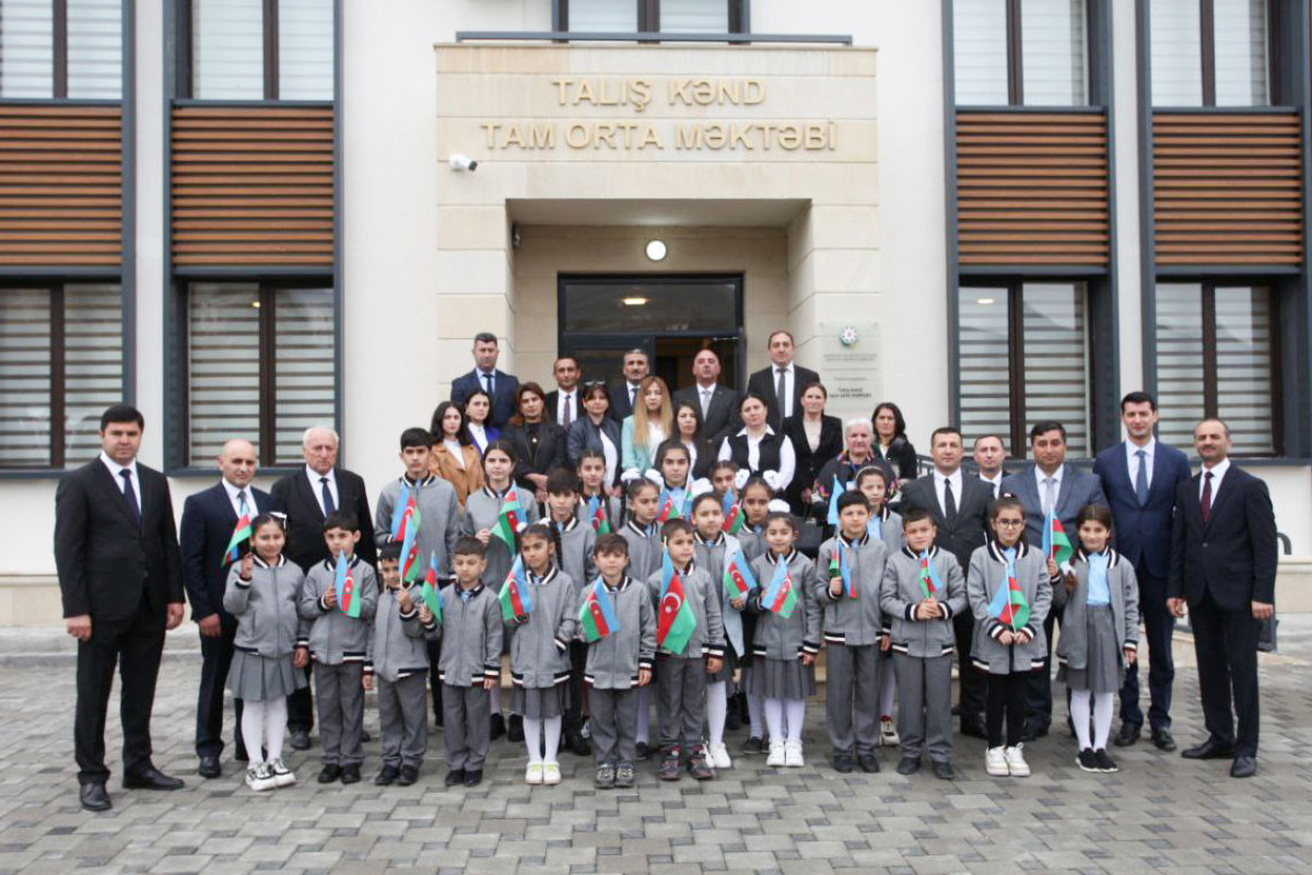 Educational process starts in school in liberated Talish village of Azerbaijan