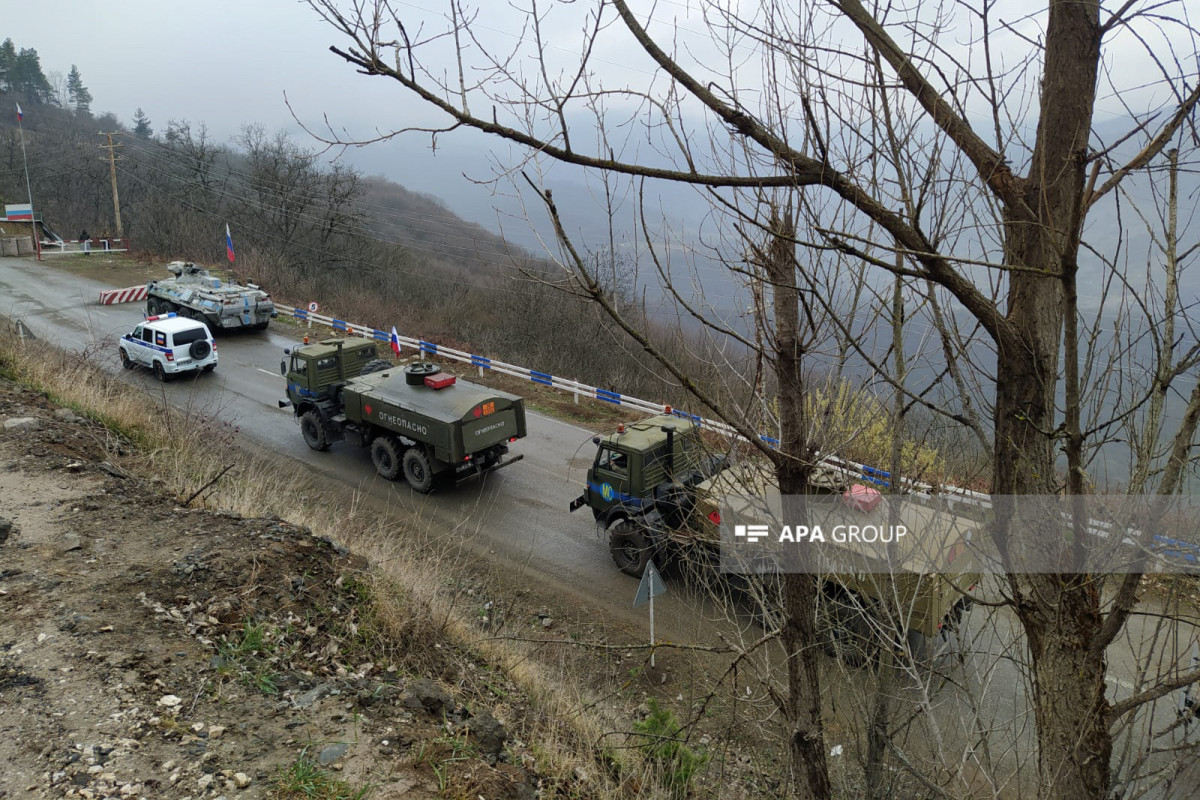 3 RPC vehicles unimpededly passed through Azerbaijan's Lachin-Khankandi road-UPDATED-4 -PHOTO 