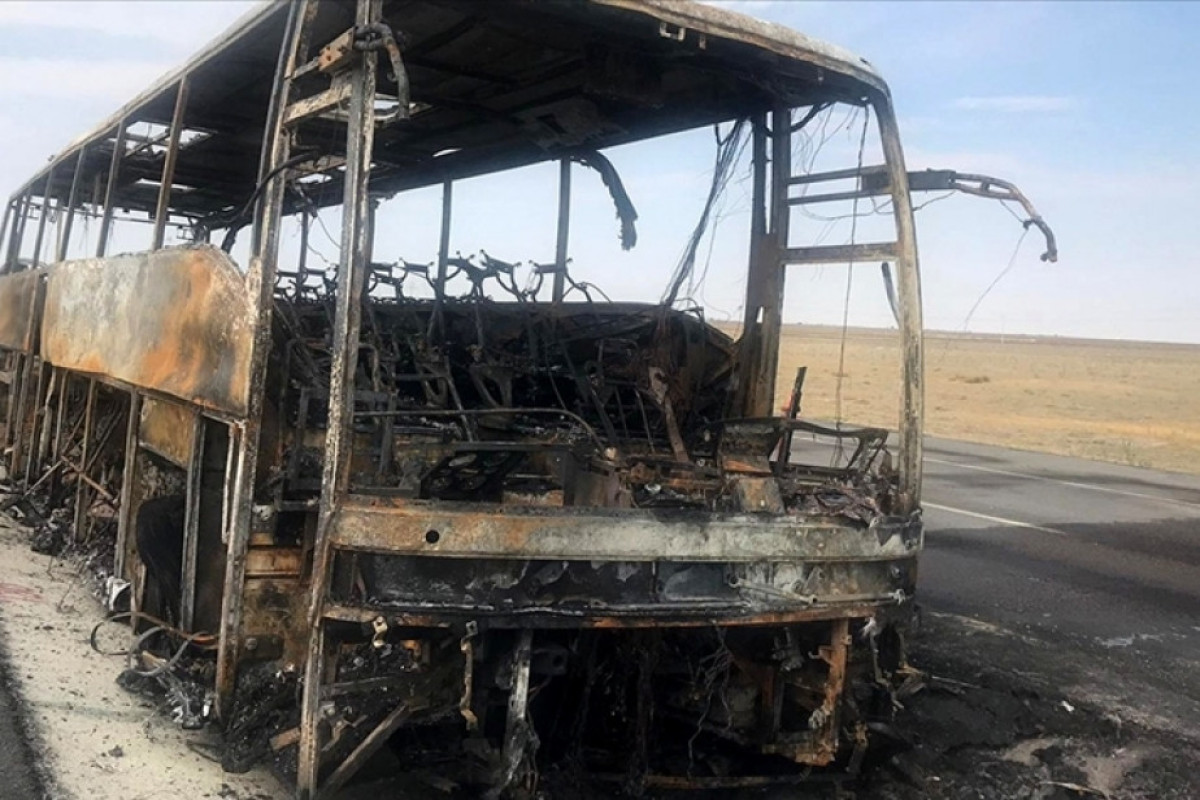 Ümrə zəvvarlarını daşıyan avtobusun qəzaya uğraması nəticəsində 20 nəfər ölüb