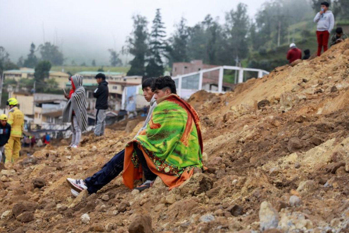 Ekvadorda torpaq sürüşməsi nəticəsində 64 nəfər itkin düşüb