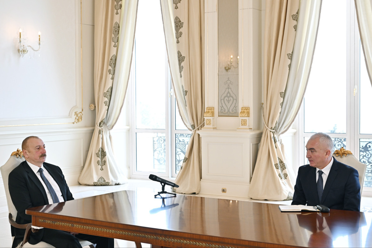 Президент Ильхам Алиев, Масим Мамедов
