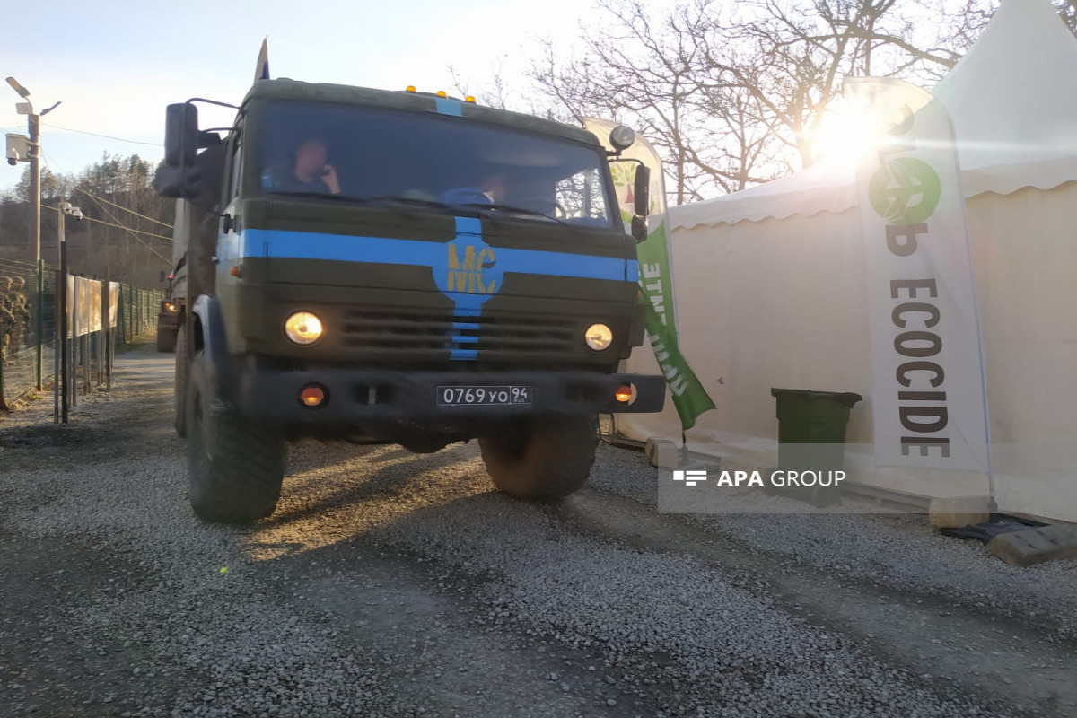 13 vehicles belonging to RPC unimpededly passed through Azerbaijan