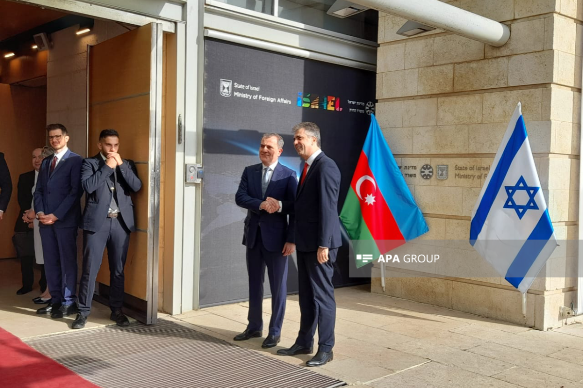 Meeting of Azerbaijani and Israeli Top Diplomats kicks off in Jerusalem-<span class="red_color">VIDEO-<span class="red_color">PHOTO