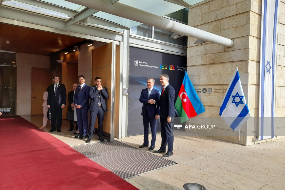 В Иерусалиме началась встреча глав МИД Азербайджана и Израиля - ВИДЕО -ФОТО 