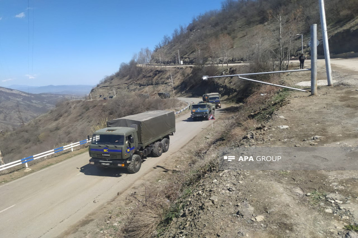 37 RPC vehicles unimpededly passed through Azerbaijan