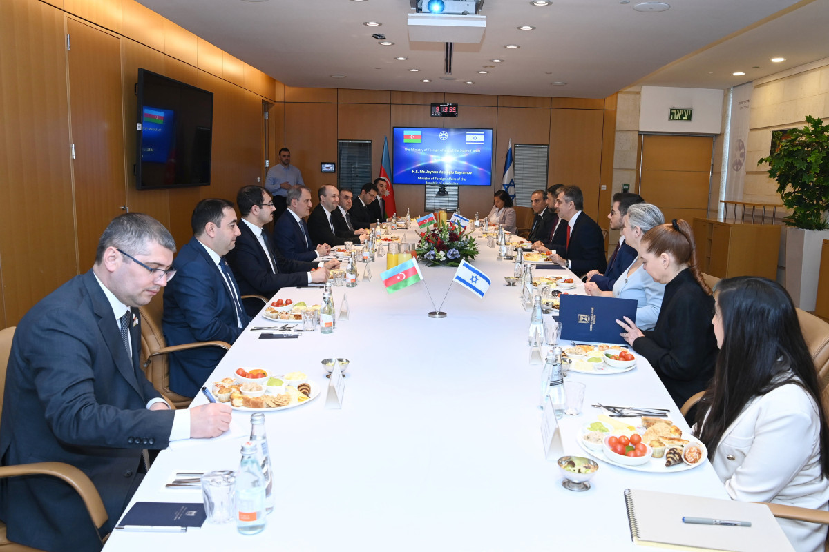 MFA releases information on meeting of Azerbaijani and Israeli FMs