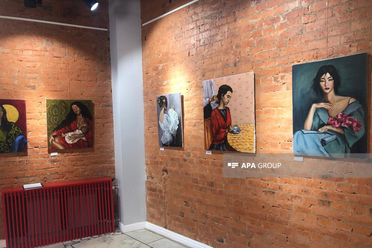 В Москве прошла выставка азербайджанской художницы «Вера. Надежда. Любовь» - ФОТО 