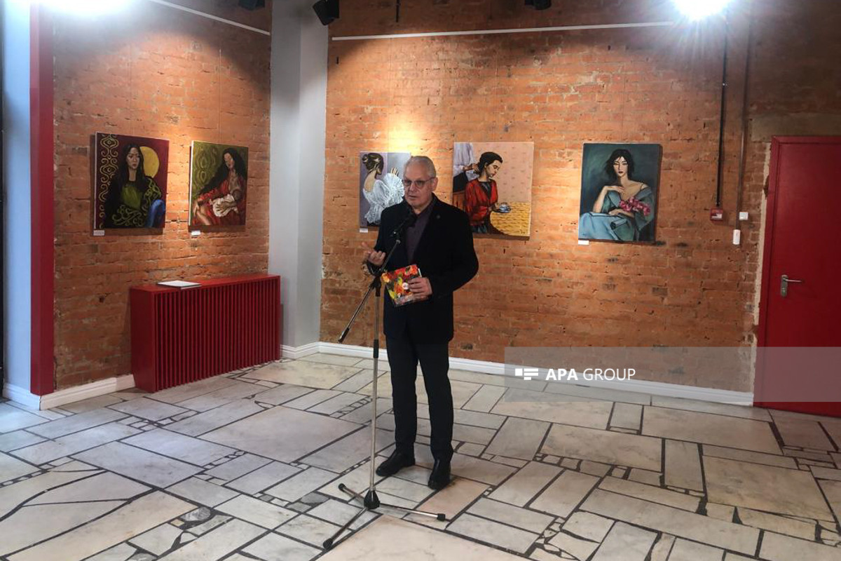 В Москве прошла выставка азербайджанской художницы «Вера. Надежда. Любовь» - ФОТО 