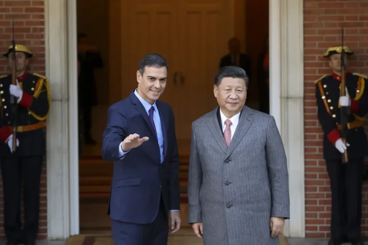 Xi Jinping, Pedro Sánchez