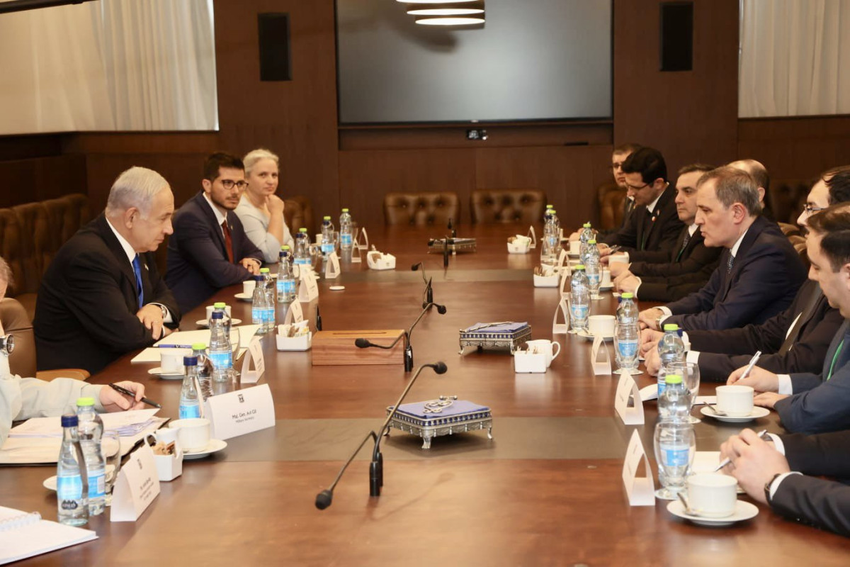 Israeli PM receives Azerbaijani FM, regional problems were discussed-UPDATED 