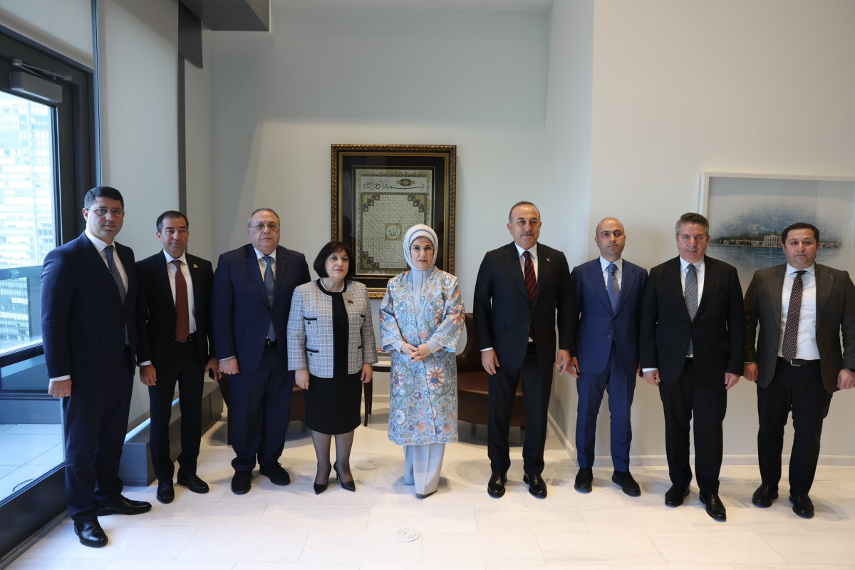 Сахиба Гафарова встретилась с Эмине Эрдоган в рамках специальной сессии ООН-ФОТО -ОБНОВЛЕНО 