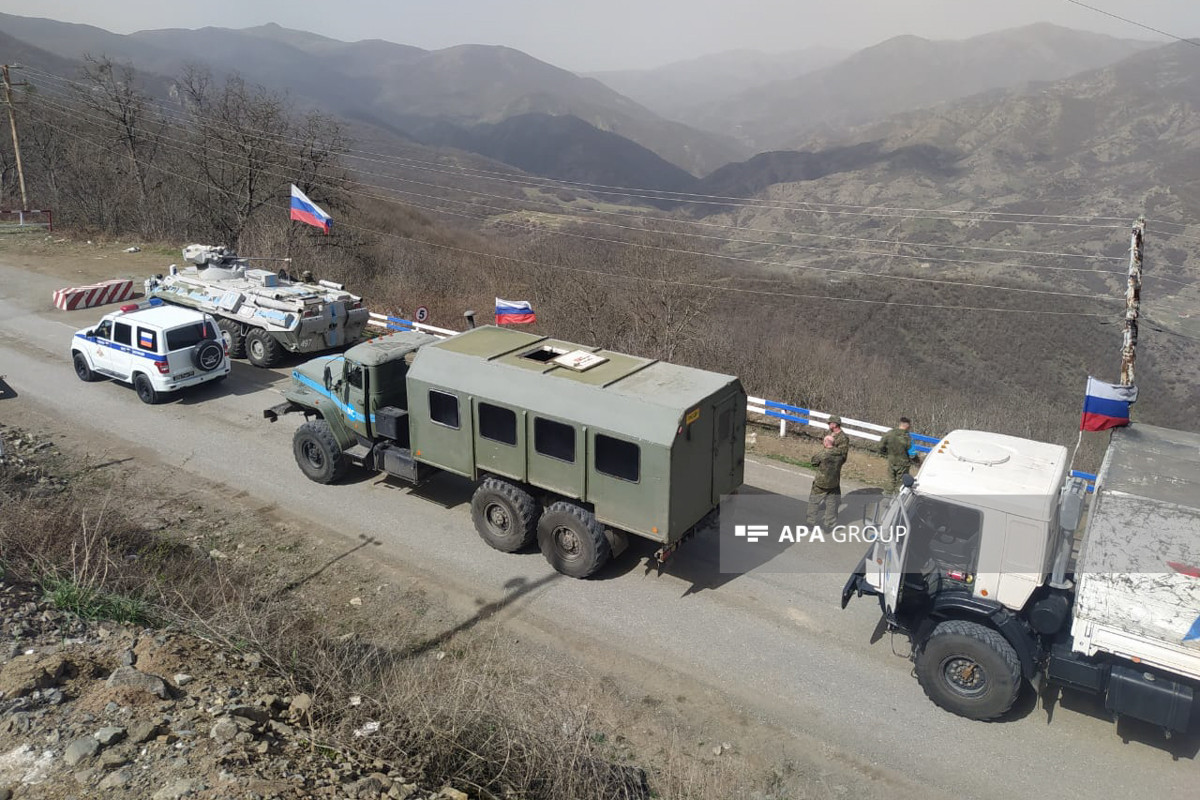 Convoy of 43 vehicles belonging to RPC made unhindered passage through Azerbaijan's Lachin-Khankandi road-PHOTO -UPDATED-2 