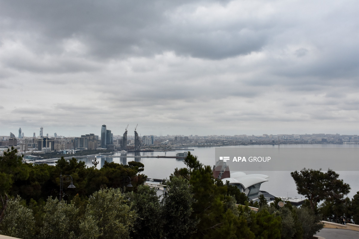 Завтра в Баку ожидается дождь, местами переходящий в мокрый снег