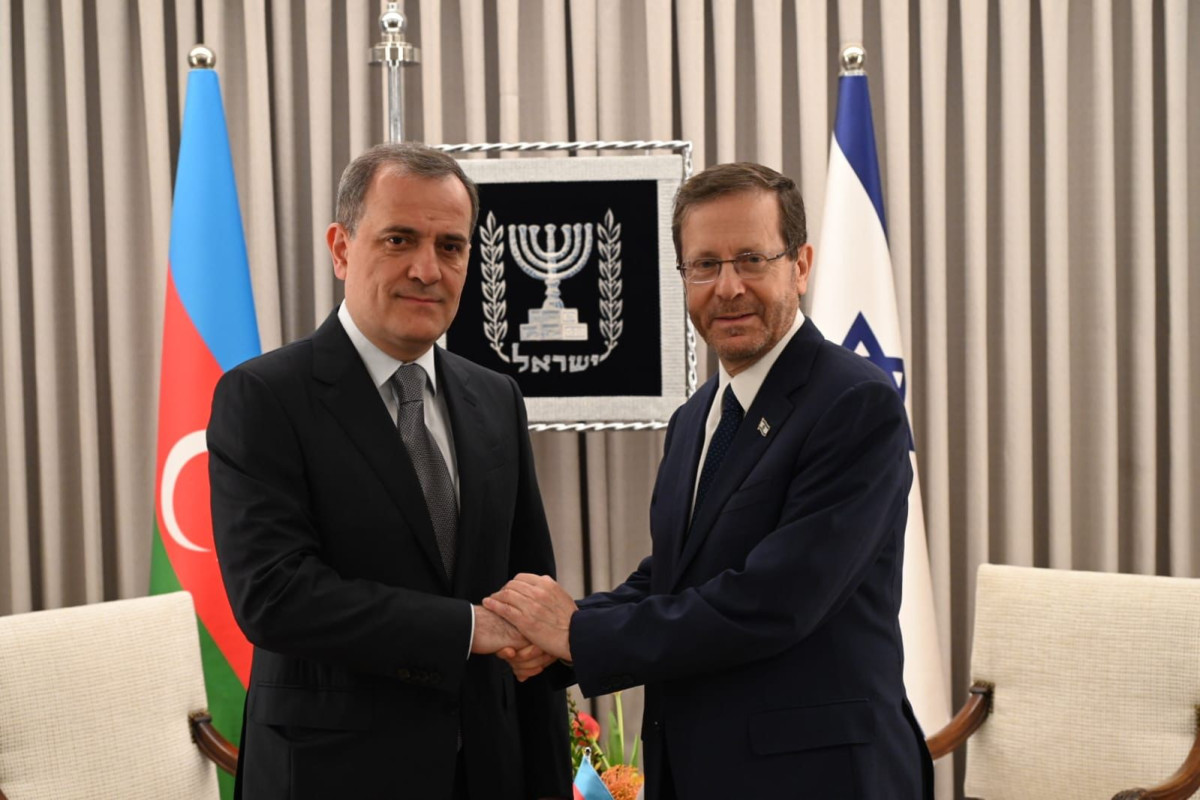 Israeli President received Azerbaijani Top Diplomat-PHOTO -UPDATED 