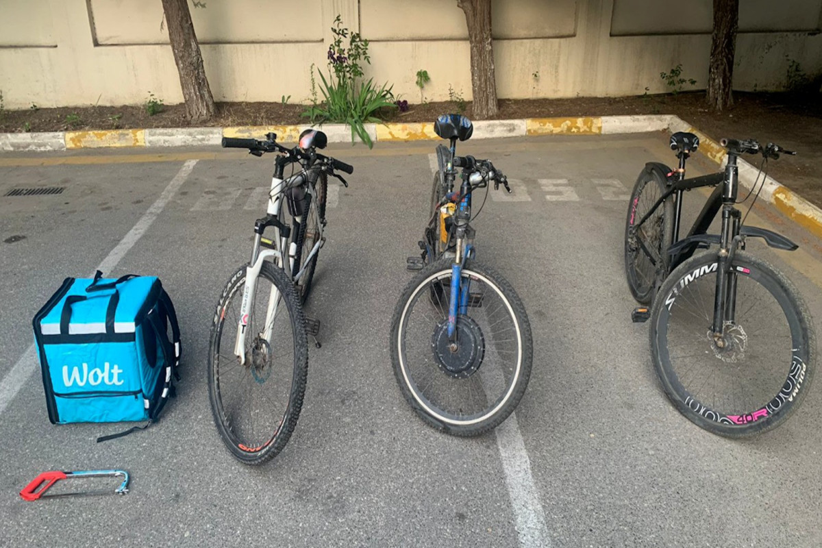 Bakıda 9 velosiped oğurlayan şəxs tutulub