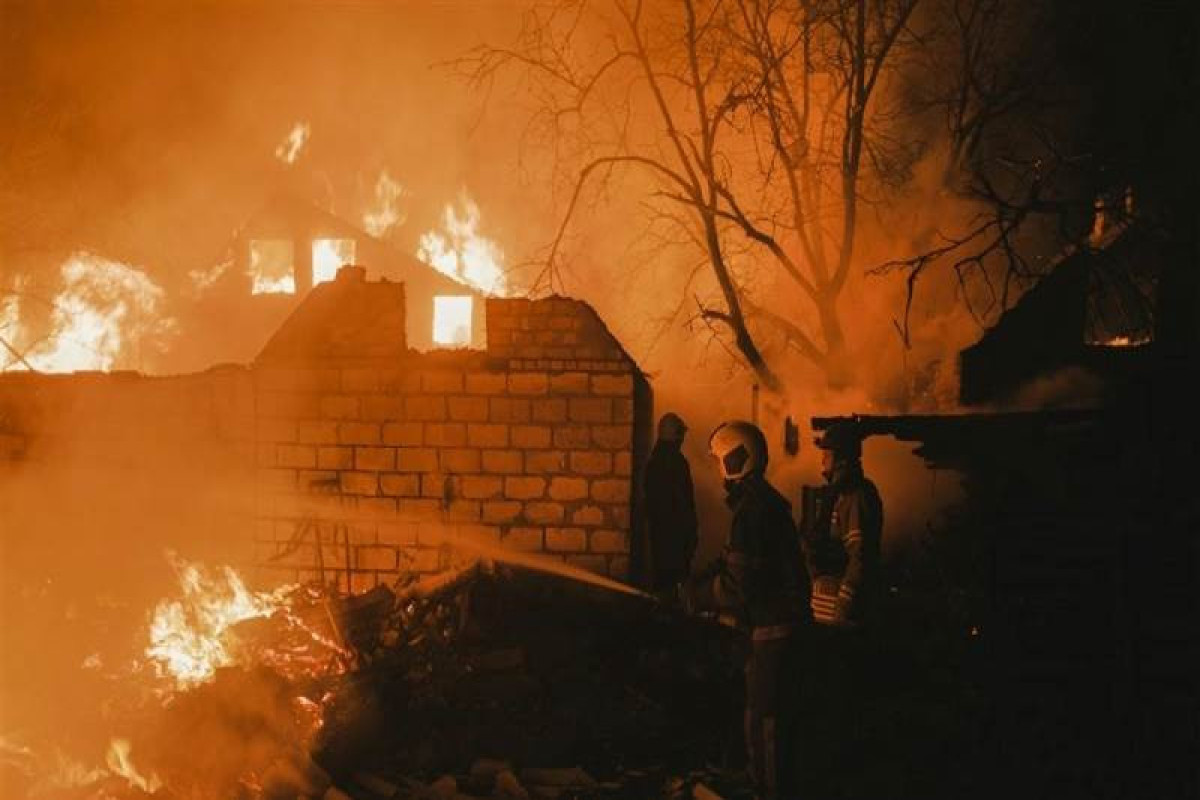 Fuel tank catches fire in Russia's Krasnodar region