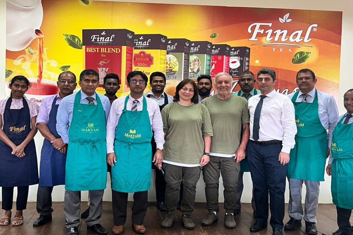 AİB sədri Şri-Lankada “Final” çay fabrikini ziyarət edib - FOTO 