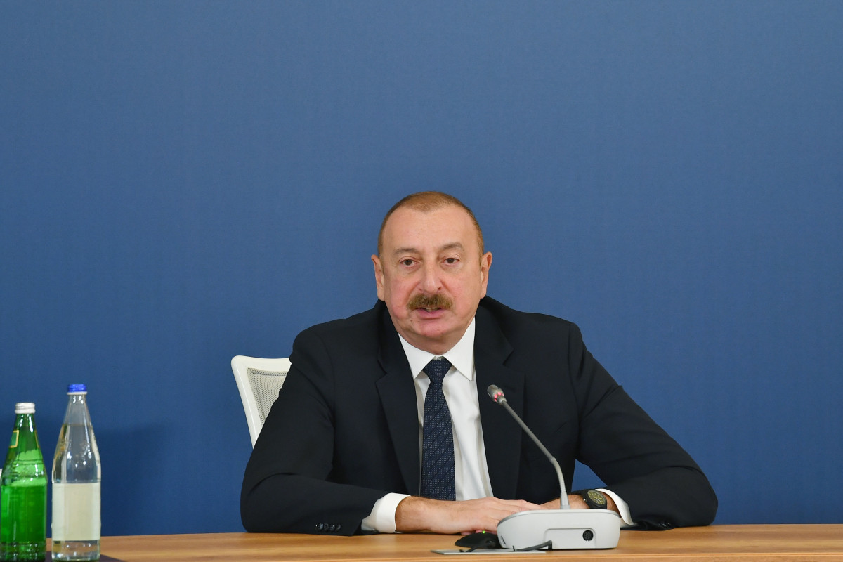 Prezident: Azərbaycan Xəzərin o tayındakı qonşularımızın öz resurslarının ixracı üçün infrastrukturumuzdan istifadə ilə bağlı planlarını dəstəkləyib