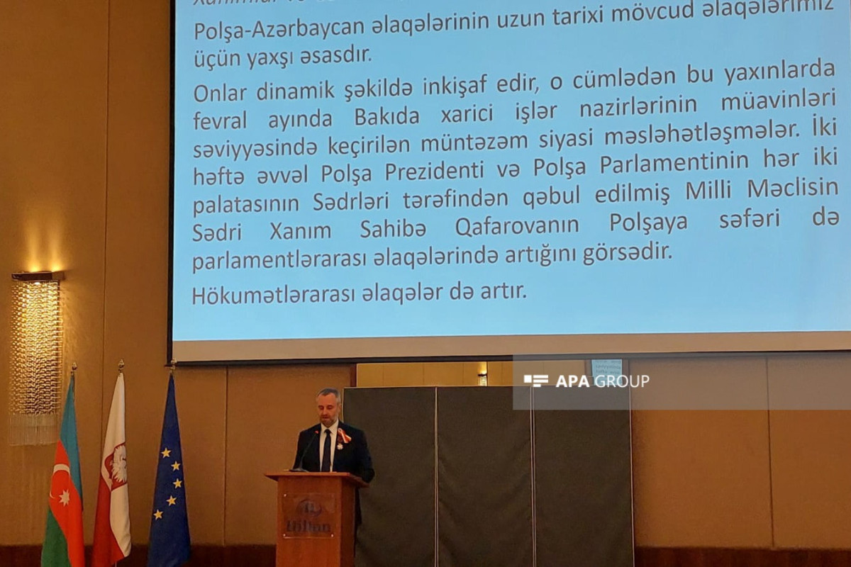 Səfir: Biz Polşa-Azərbaycan əməkdaşlığının sahələrini genişləndirməyə çalışırıq