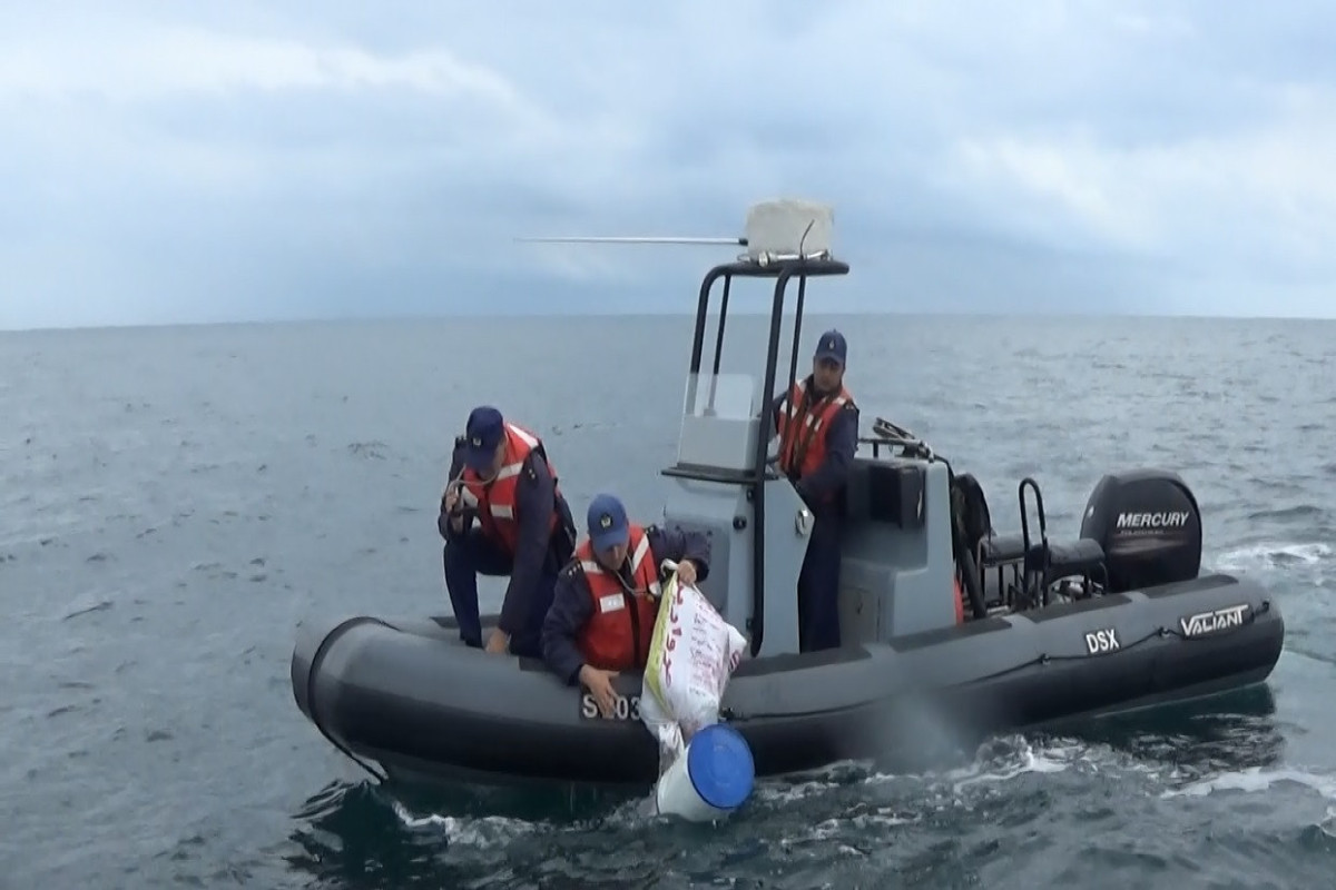 Azerbaijan prevents drugs smuggling from Iran through Caspian sea-VIDEO 