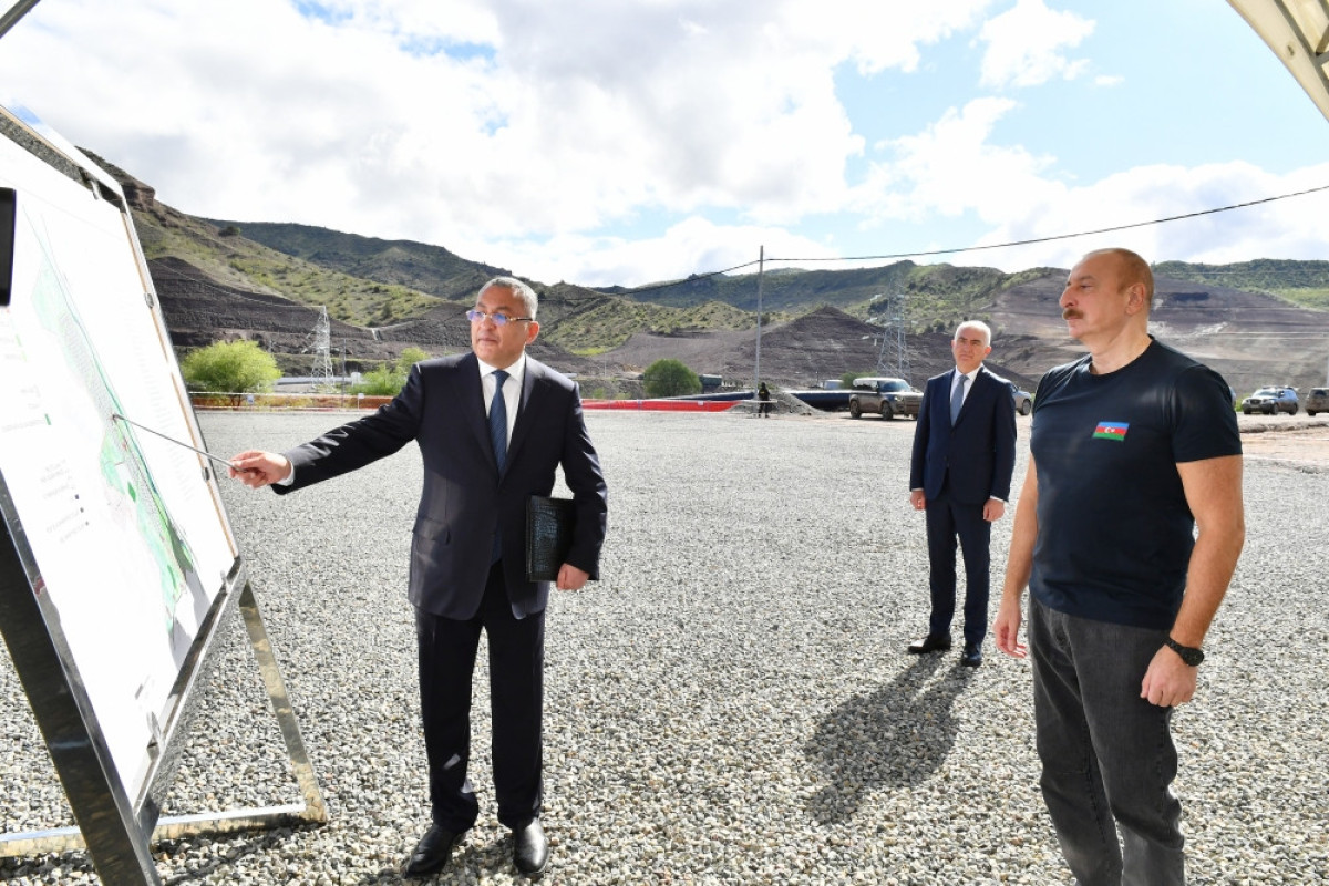 President Ilham Aliyev visited Lachin and Gubadli districts