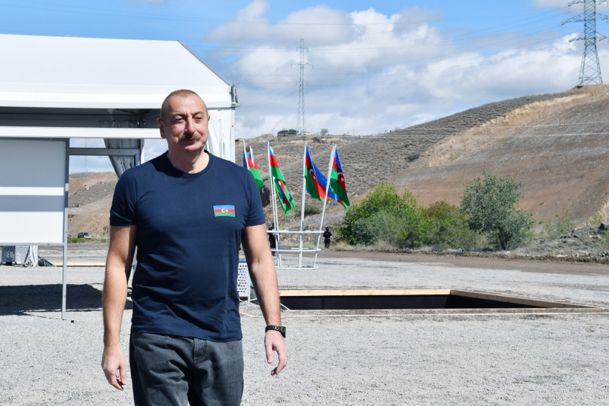 President Ilham Aliyev visited Lachin and Gubadli districts