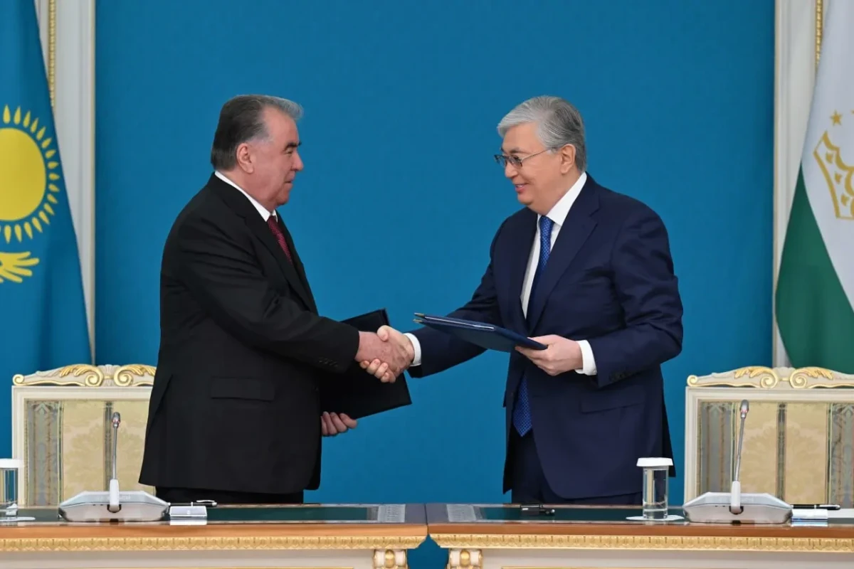 Казахстан и Таджикистан подписали Декларацию о союзническом взаимодействии