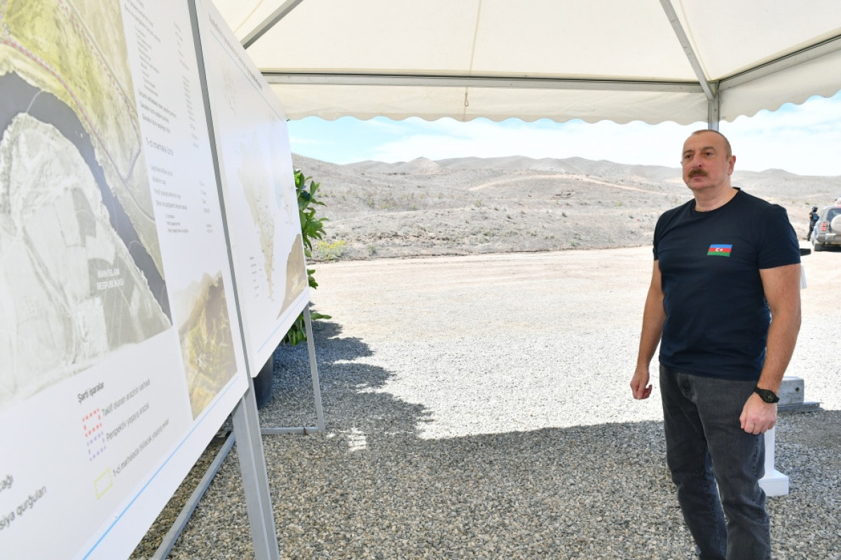 Foundation stone was laid for Khudafarin settlement of Jabrayil district-UPDATED 