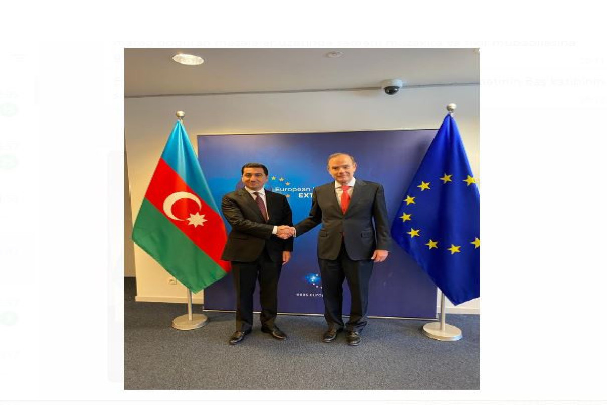 Заместитель генерального секретаря ЕС встретился с Хикметом Гаджиевым