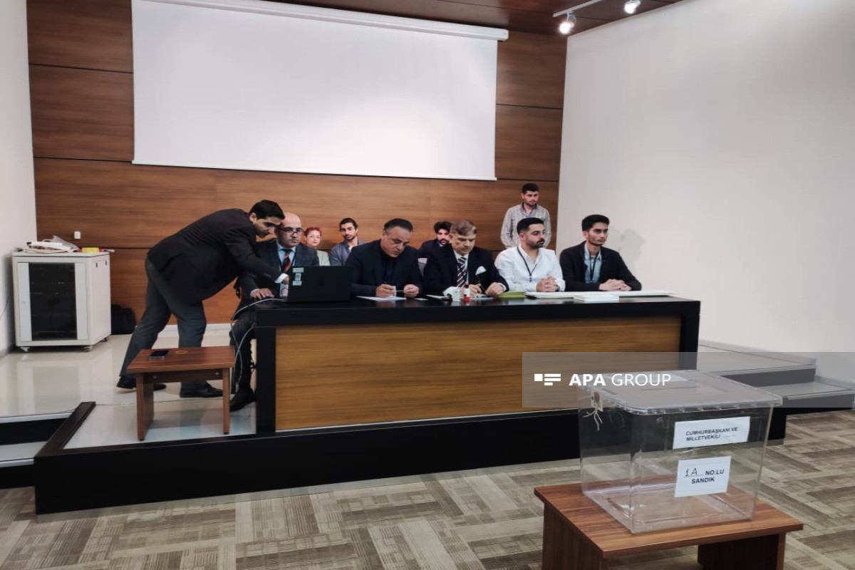 Voting started at Turkish consulate in Azerbaijan's Nakhchivan