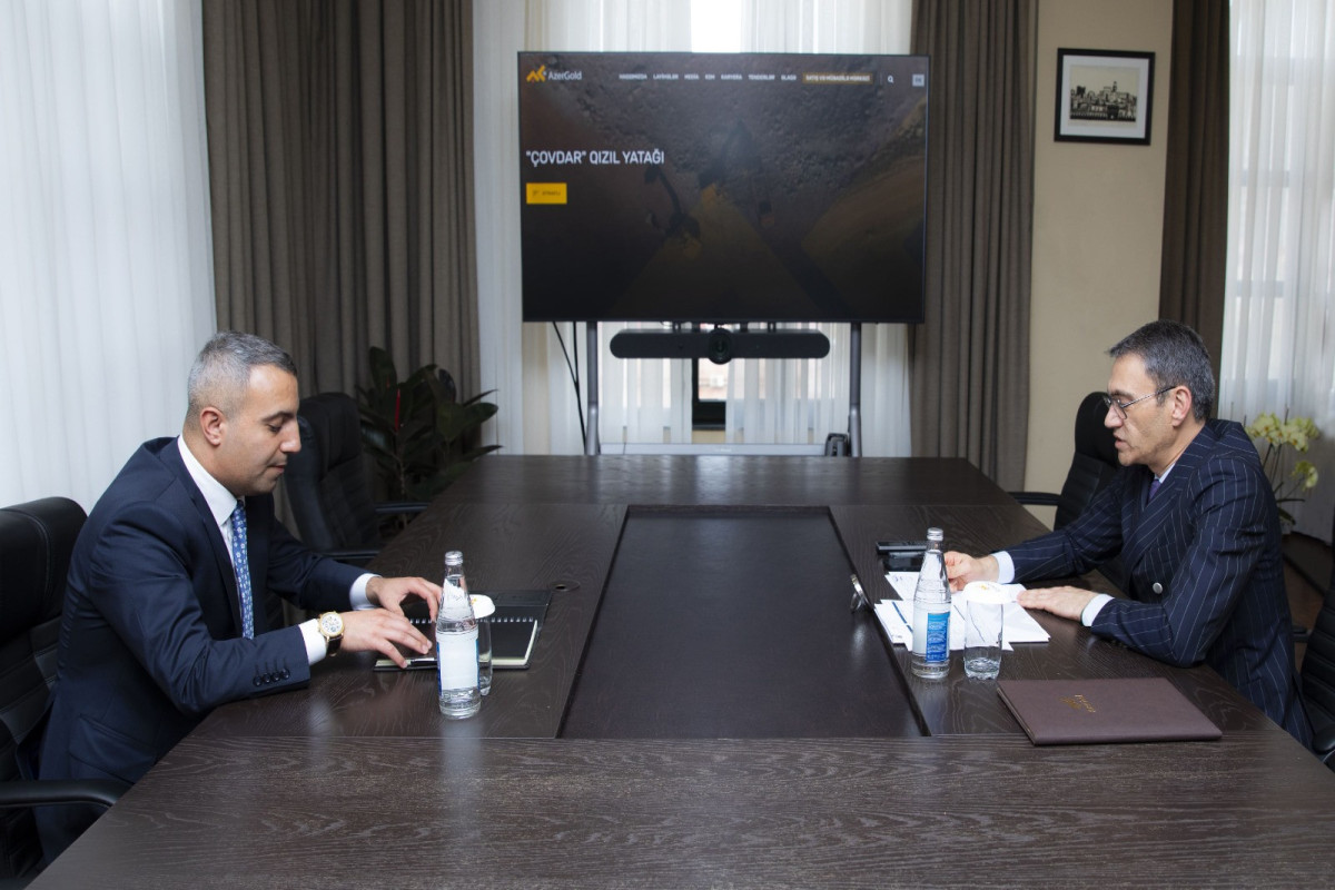 "AzerGold"da 2-ci “Yüksəliş”  müsabiqəsinin qalibi ilə görüş keçirilib - FOTO 