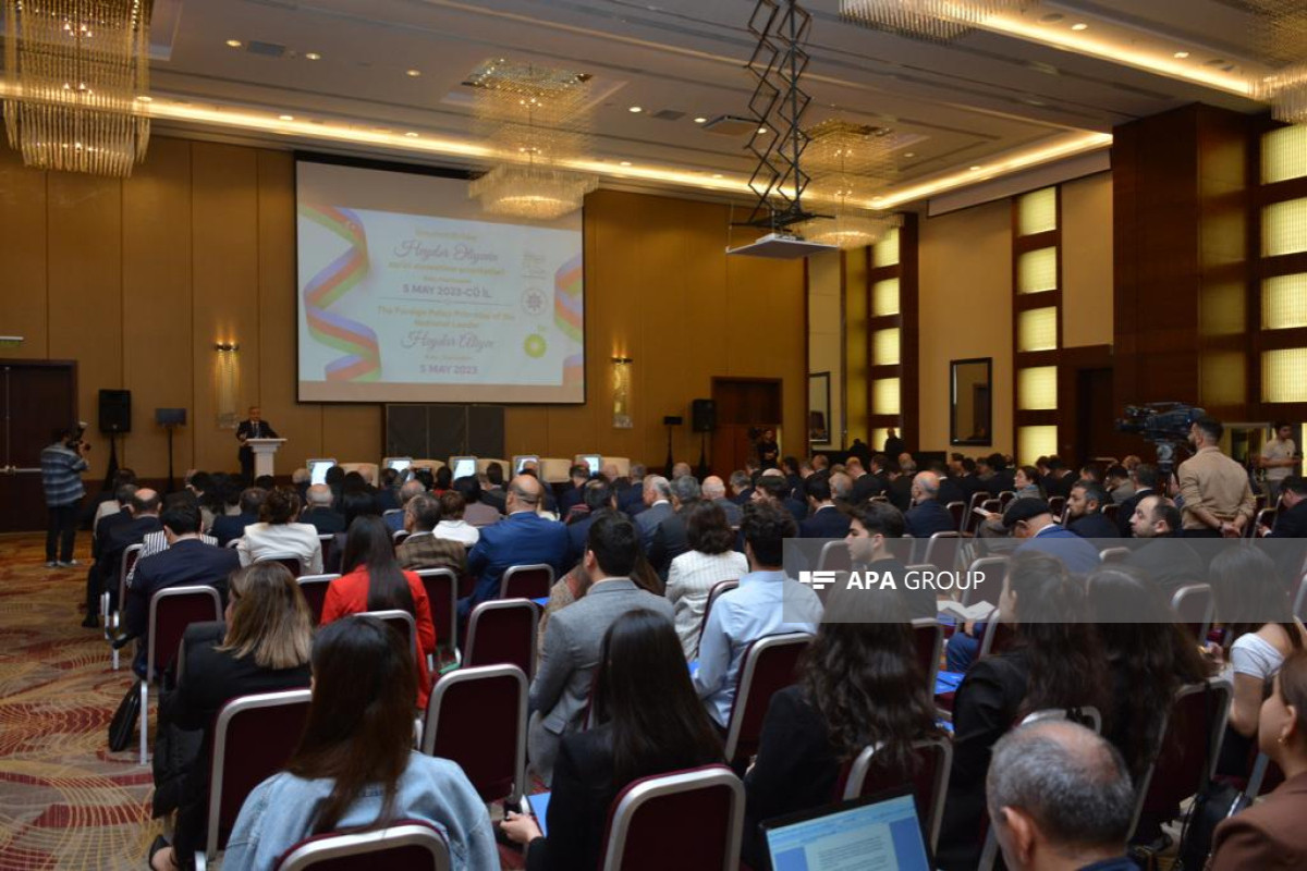 Bakıda “Ermənistan-Azərbaycan münaqişəsi və Heydər Əliyev” adlı panel keçirilib  - FOTO 
