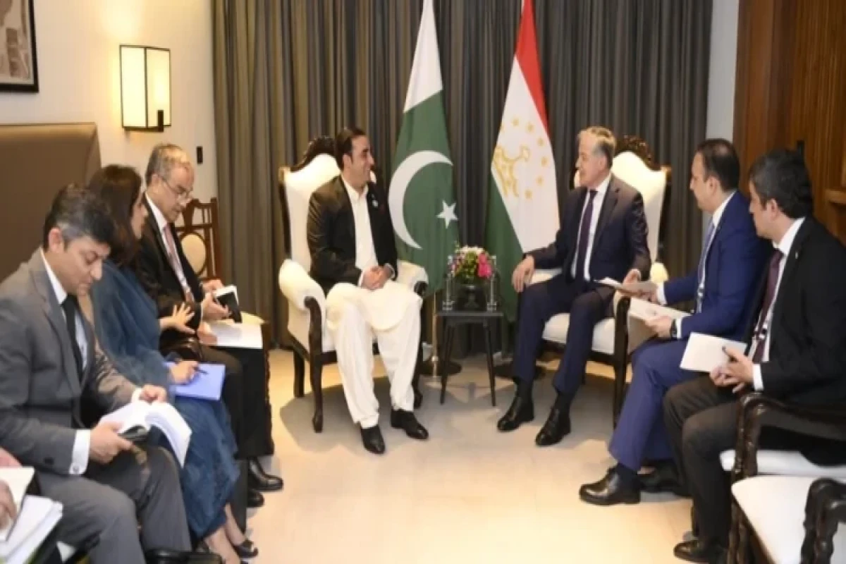 Главы МИД Таджикистана и Пакистана провели встречу в Индии