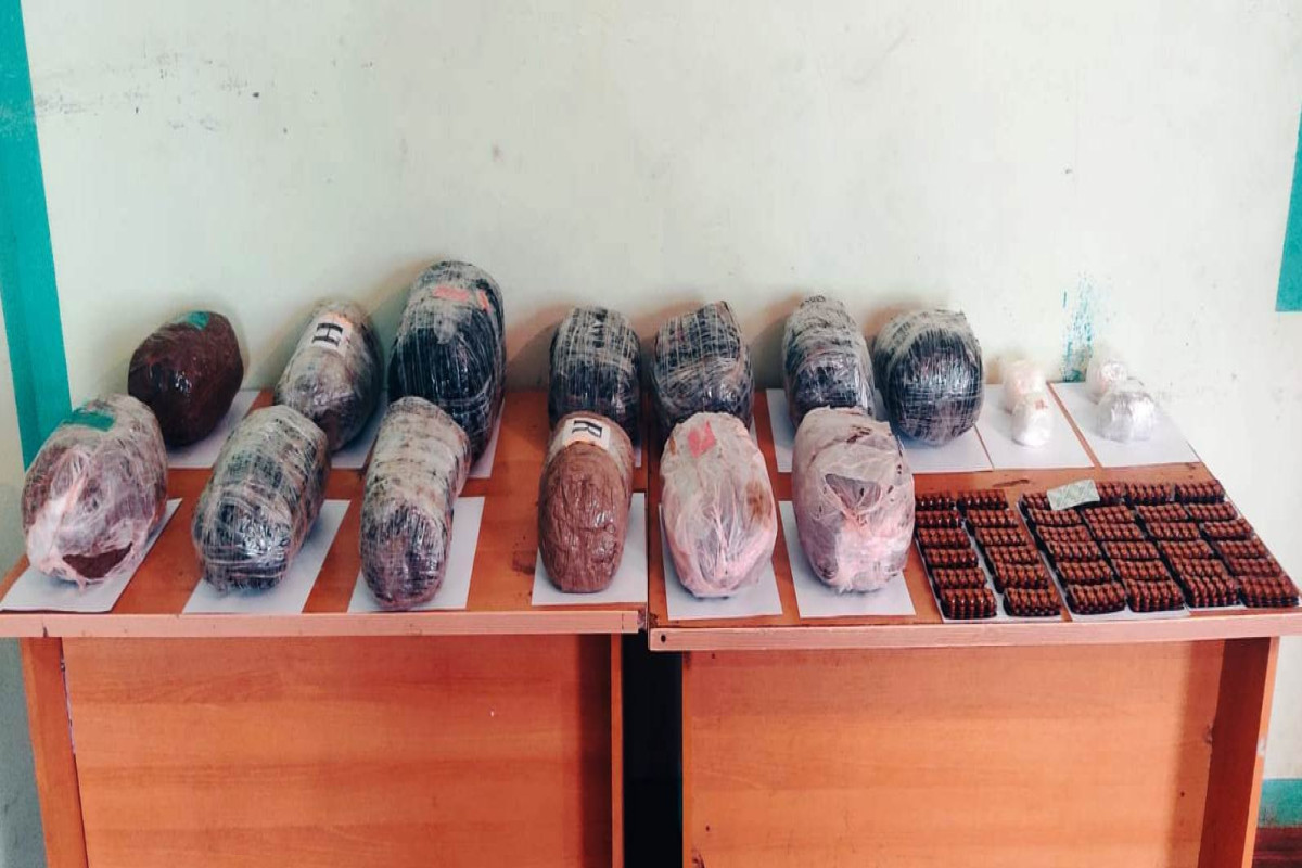 DSX: 21 kq narkotikin İrandan Azərbaycana keçirilməsinin qarşısı alınıb - FOTO 
