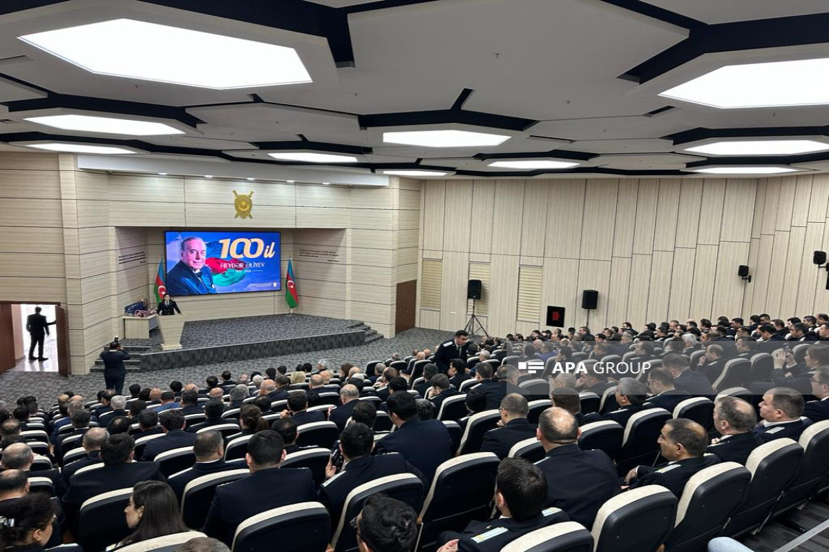 Baş Prokurorluqda Heydər Əliyevin 100 illik yubileyi ilə bağlı tədbir keçirilib - FOTO 