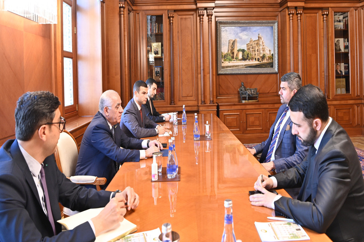 Али Асадов встретился с президентом Всемирной федерации мини-футбола
