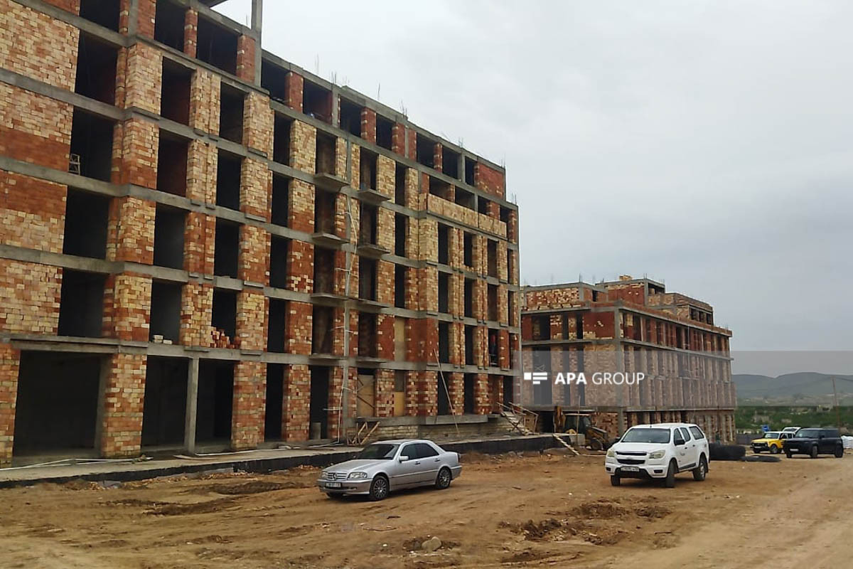 Физулинский жилой комплекс планируется сдать до конца 2023 года -ФОТО 