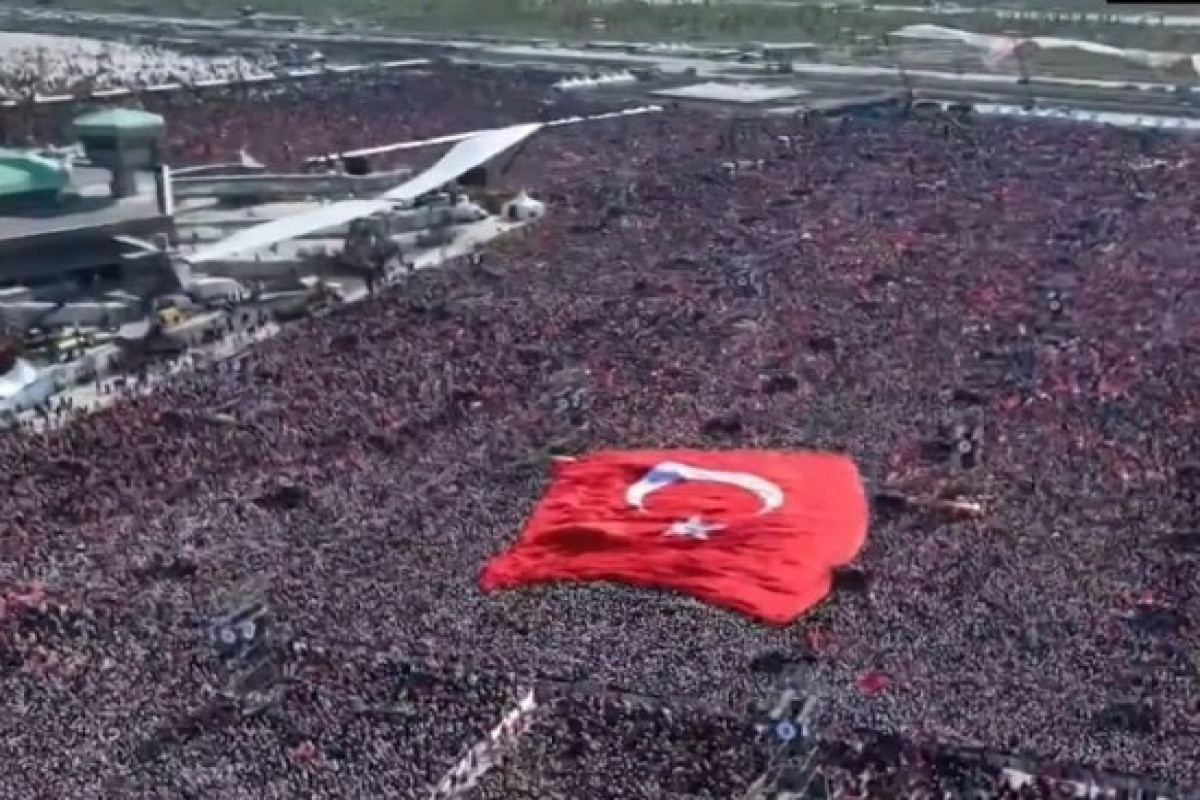 Предвыборный митинг Эрдогана собрал 1,7 млн человек