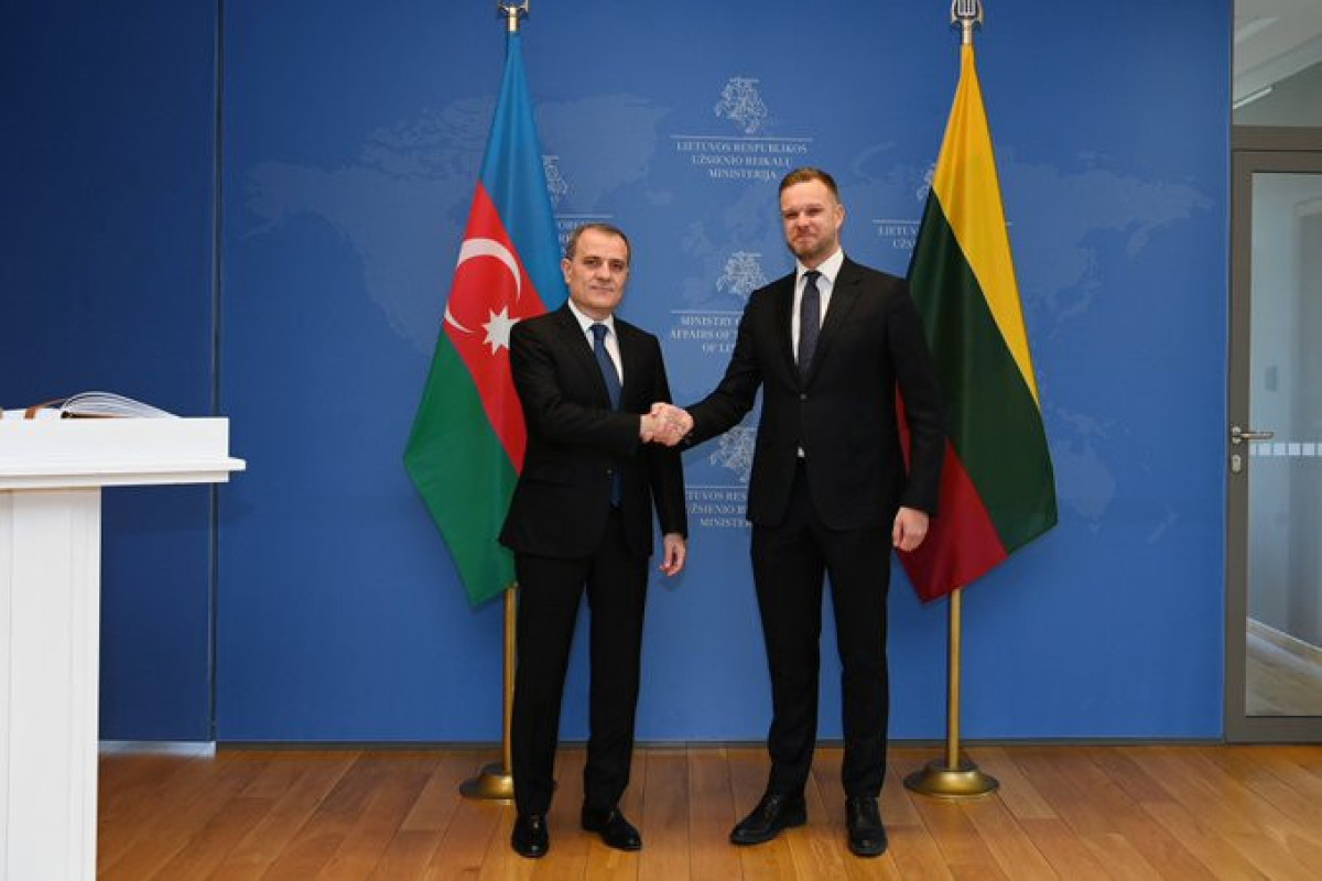 Azerbaijan's Top Diplomat met with his Lithuanian counterpart-UPDATED 