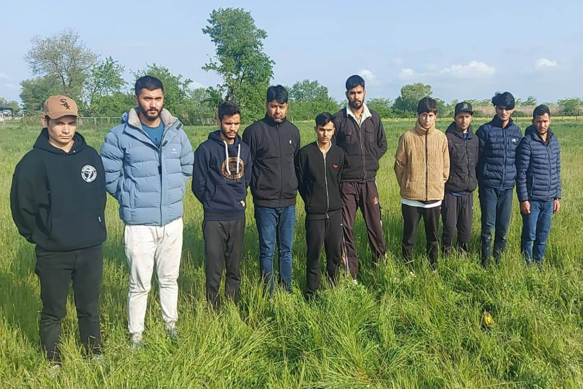 Dövlət sərhədini pozmağa cəhd edən 8 Nepal, 2 Hindistan vətəndaşı saxlanılıb - FOTO 